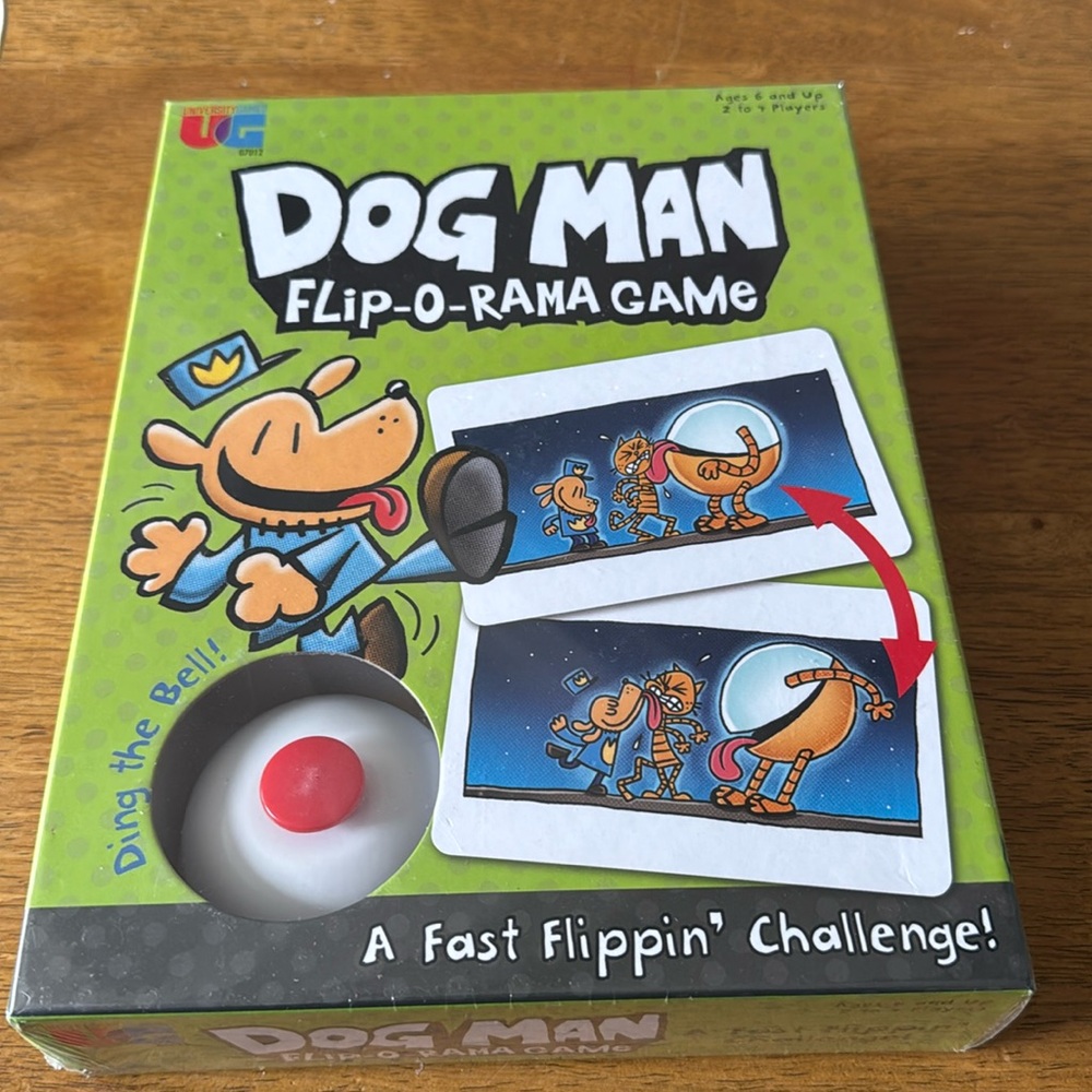 Dog Man Flip-O-Rama Game